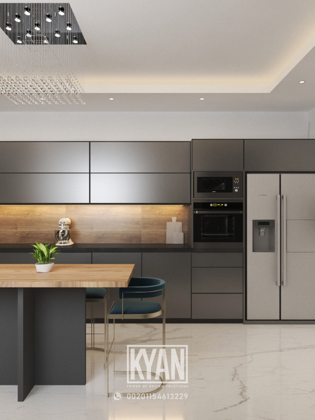 Modern Kitchen Design auf Behance