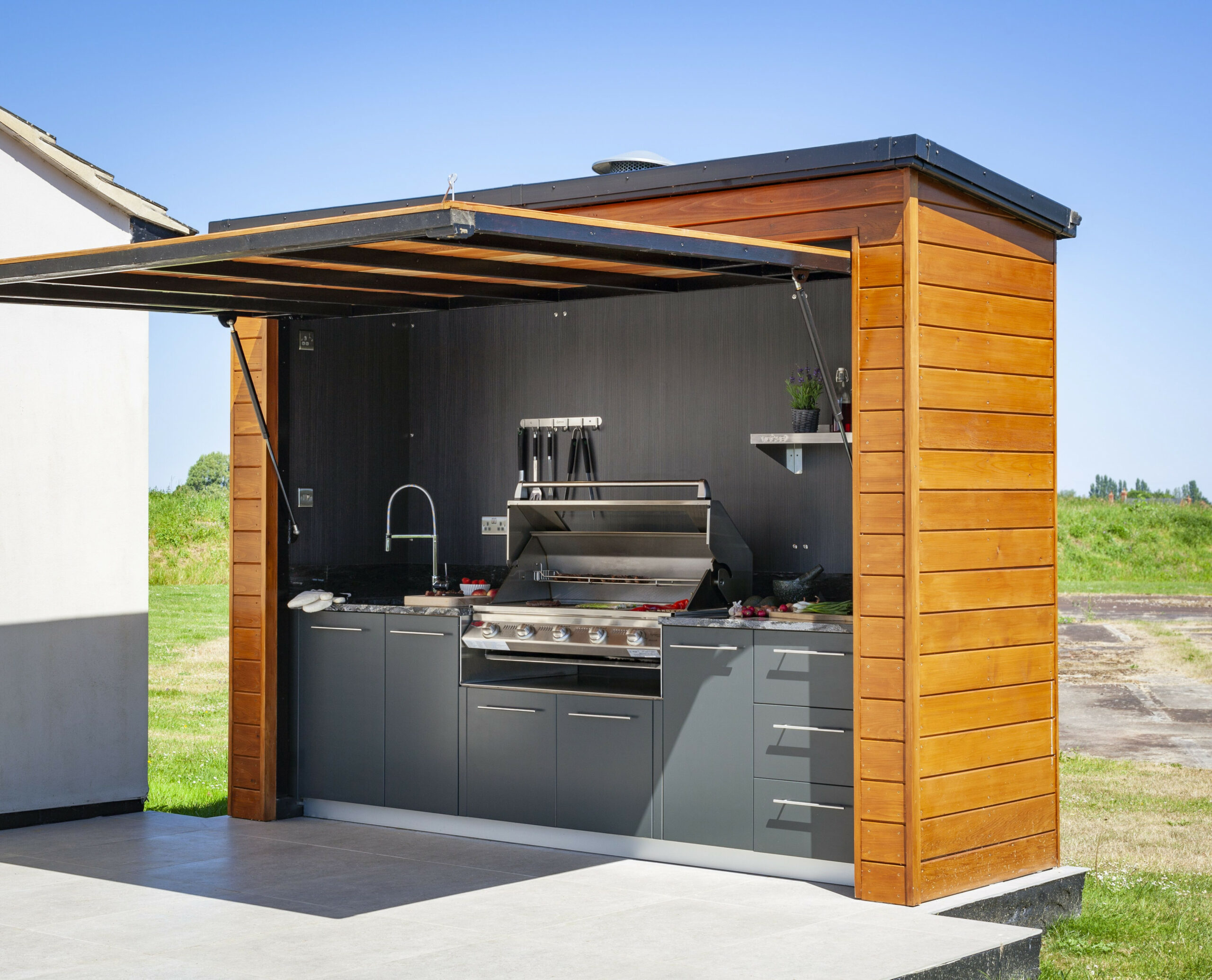 outdoor kitchen ideas – DIY, modular and small space designs