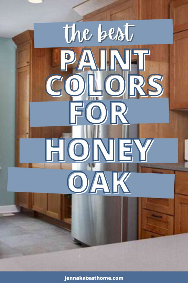 Paint Colors That Go Best With Honey Oak - Jenna Kate at Home