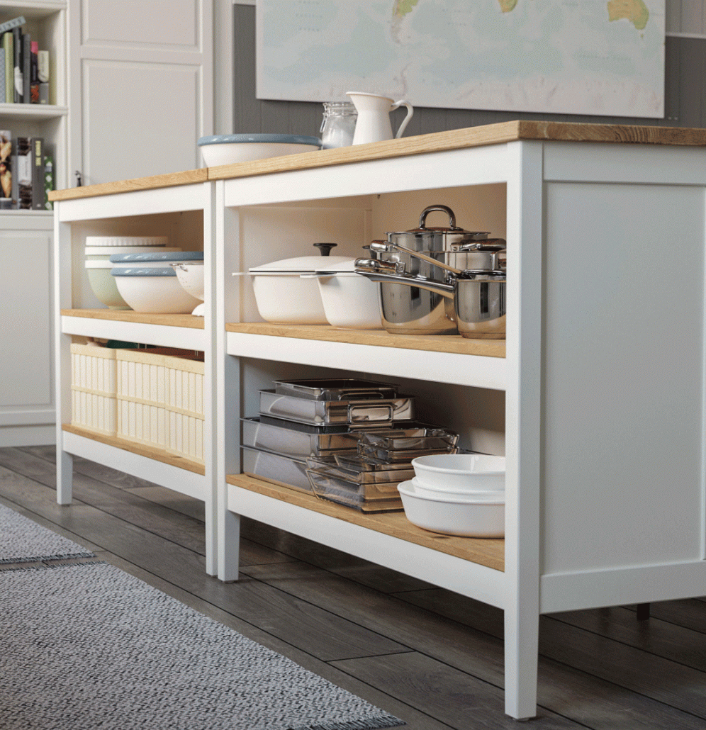 Portable kitchen island ideas – mobile islands for flexible storage