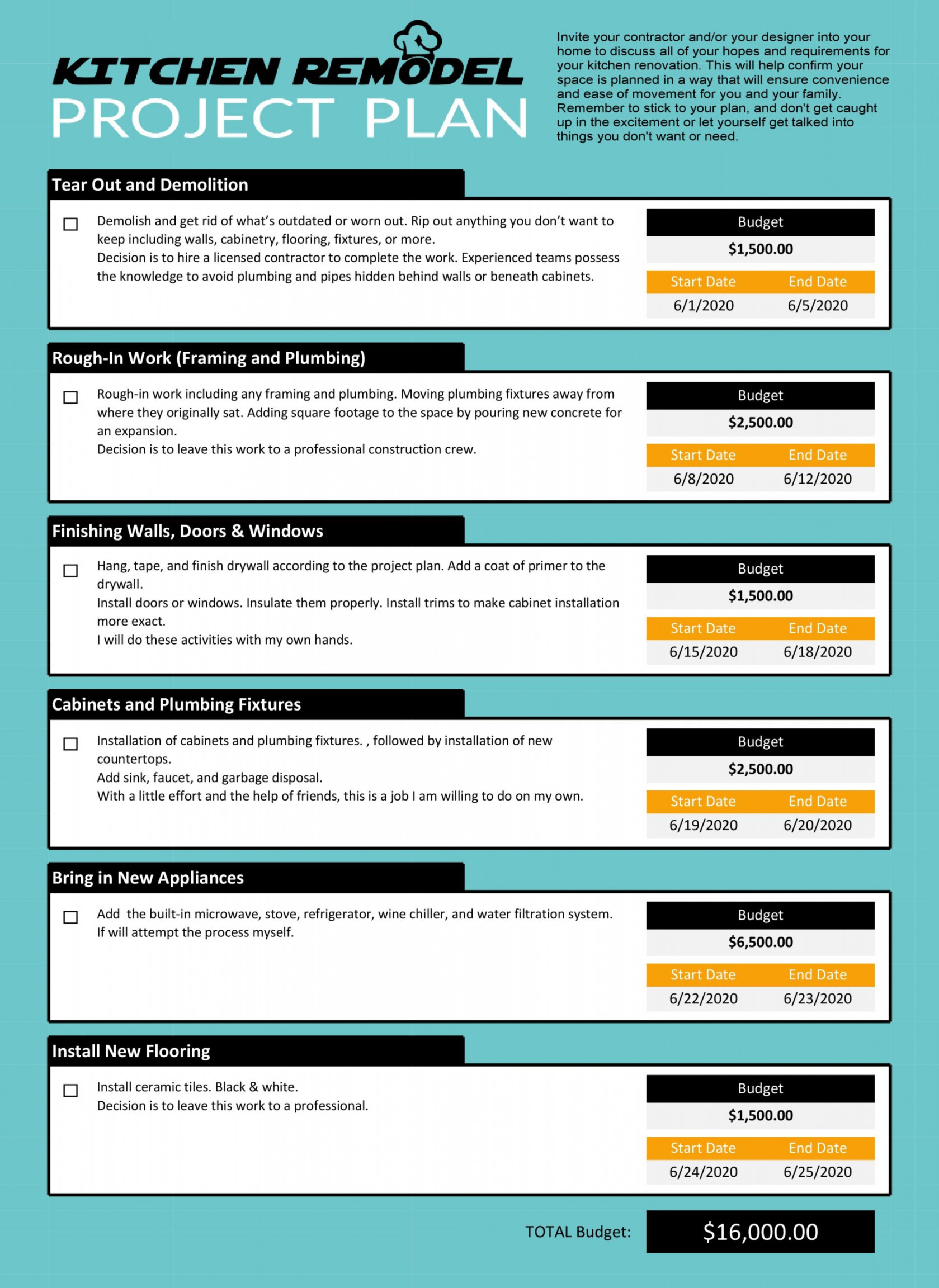 Professional Project Plan Templates [Excel, Word, PDF] ᐅ