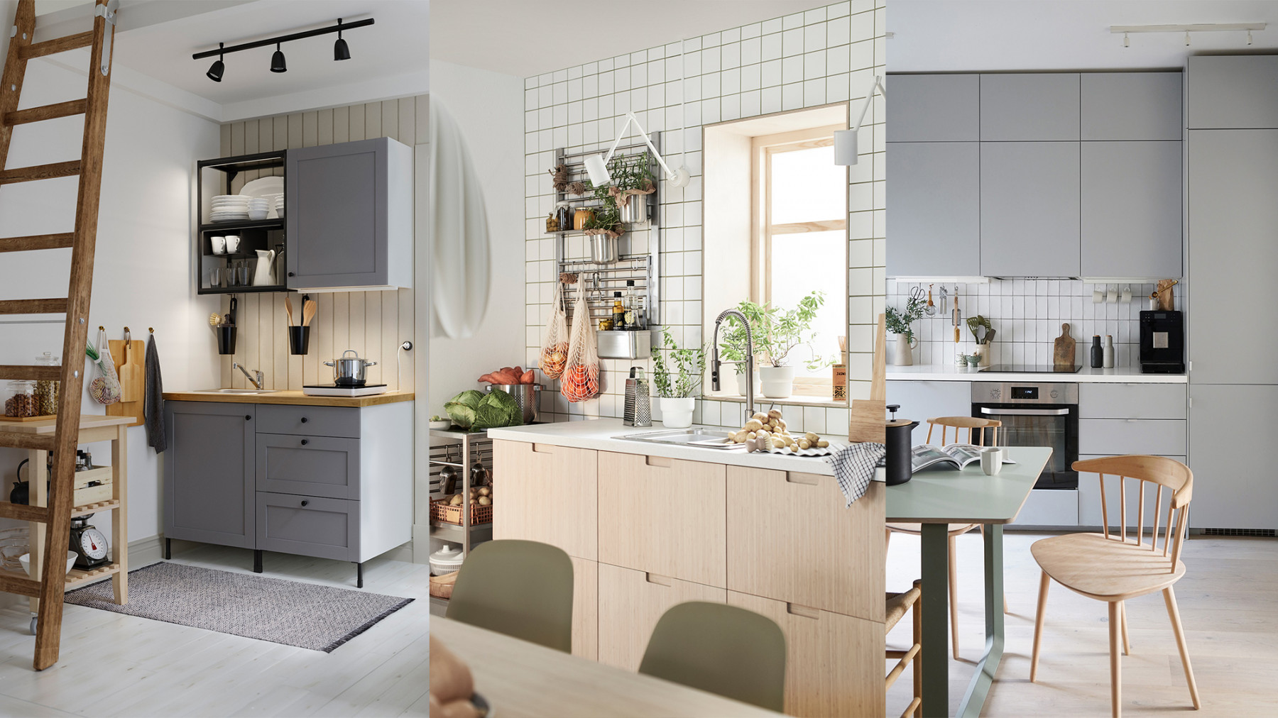 Small Ikea kitchen ideas:  stylish designs for tiny spaces