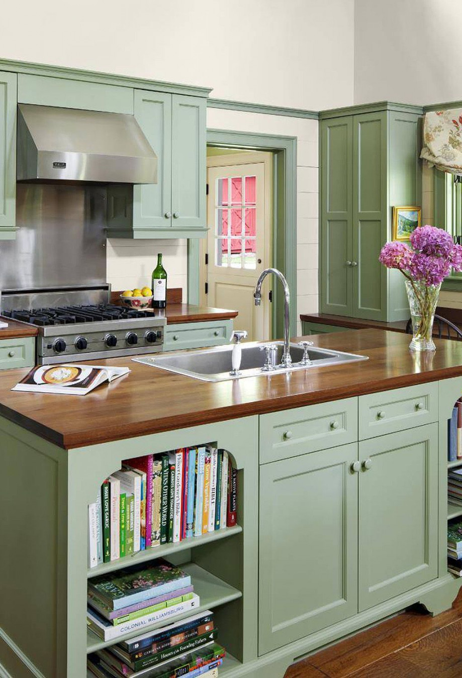 + ( Top ) Green Kitchen Cabinets - " Good for Kitchen? " Get