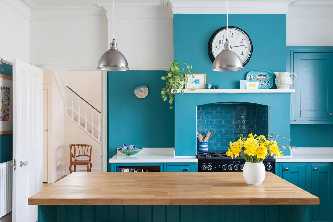 Turquoise Kitchens at their Refreshing Best: Welcome Home Breezy