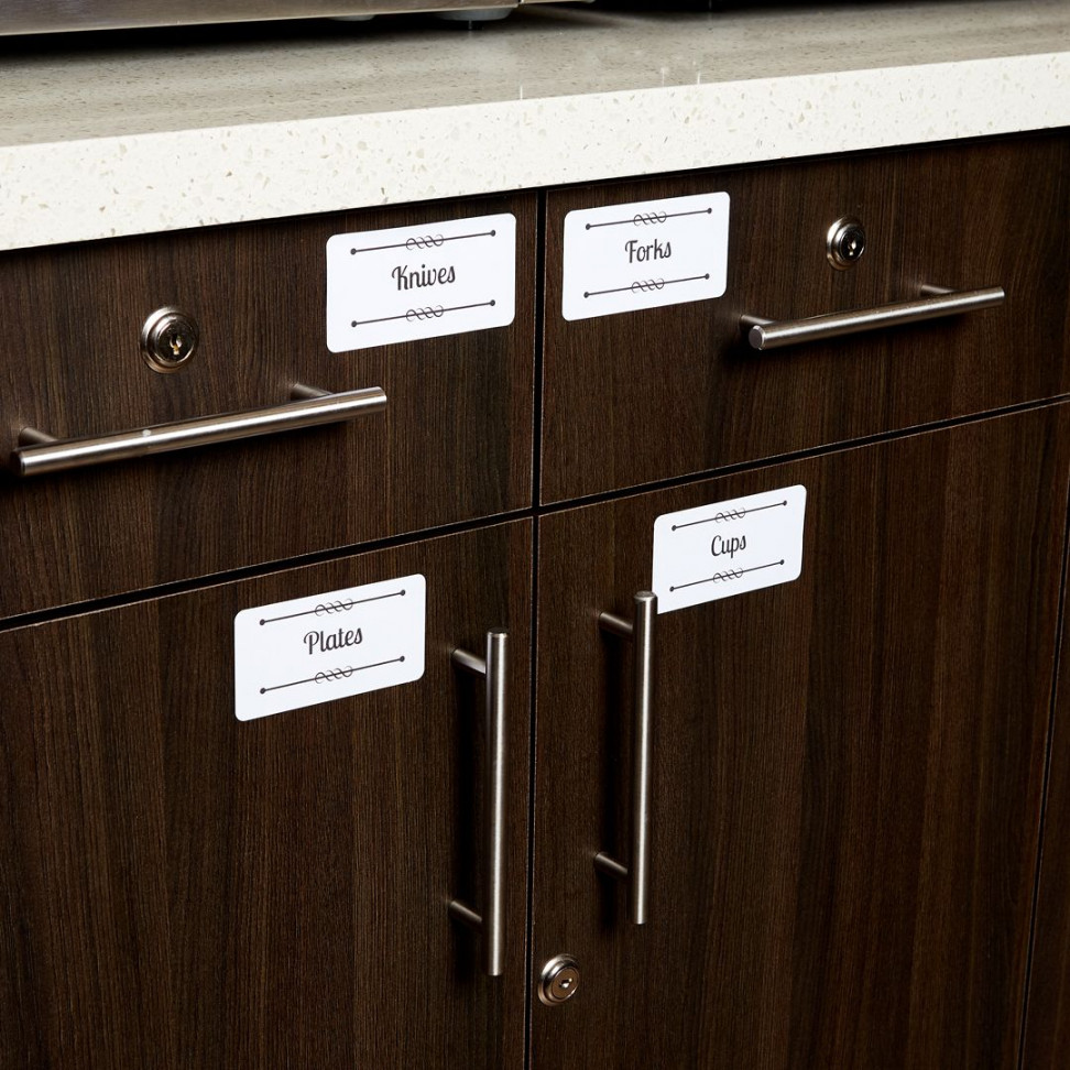 Ways to Organize with Kitchen Cabinet Labels & More  Kitchen