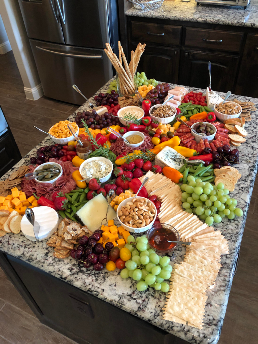 When Your Charcuterie Board is the Kitchen Island - Dining and