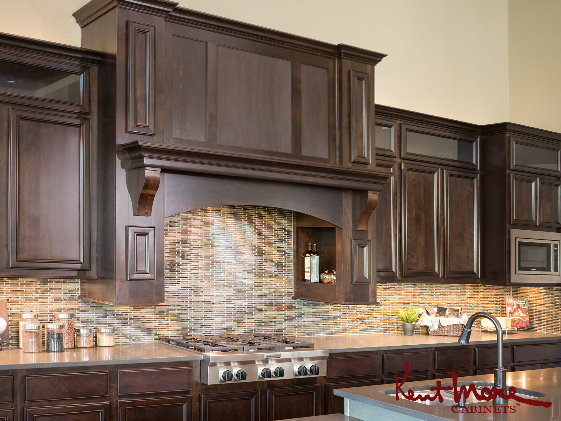 Wood Hoods For Kitchen — Kent Moore Cabinets