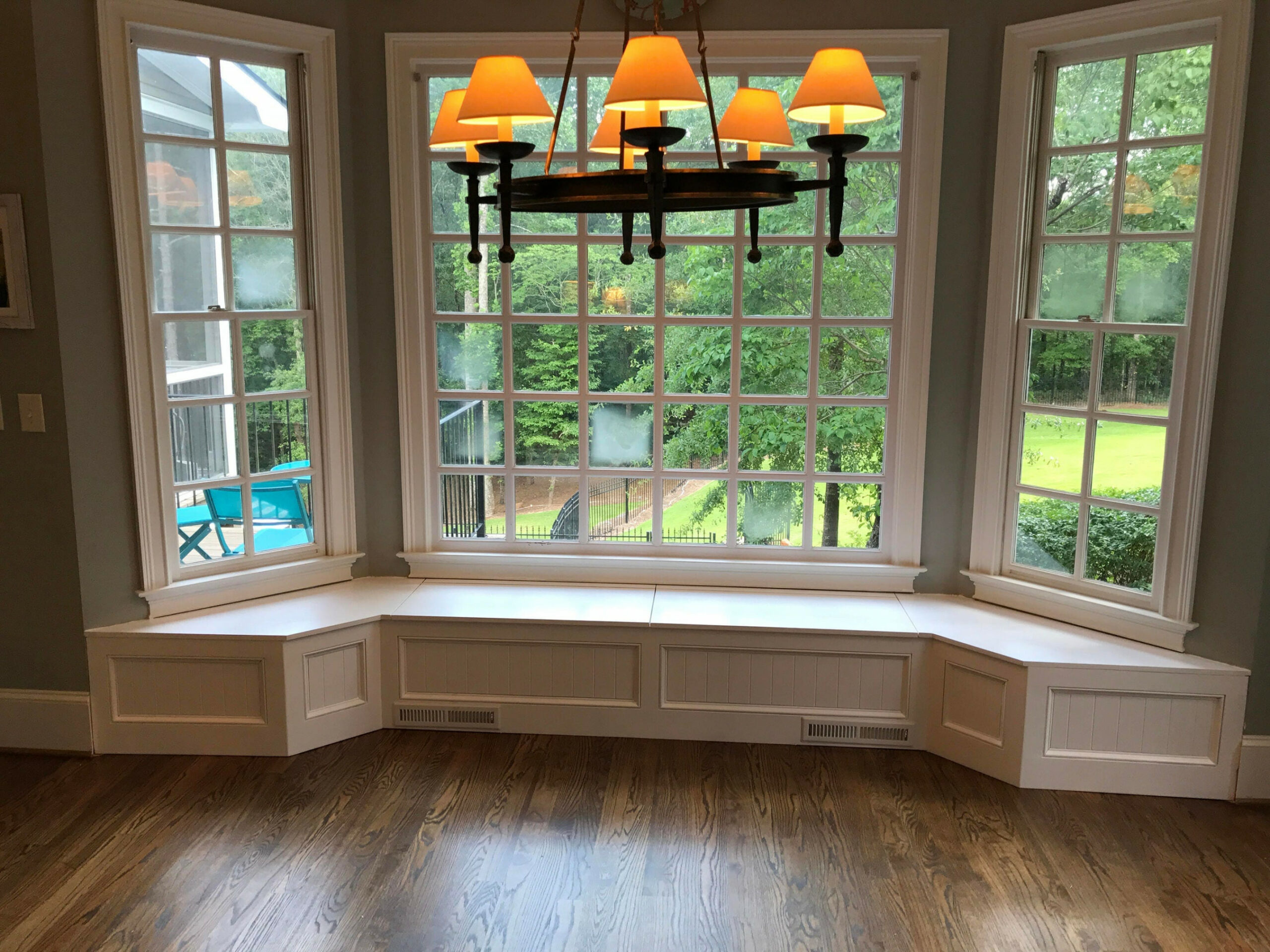 Banquette Bench for a Bay Window kitchen seating shaped - Etsy