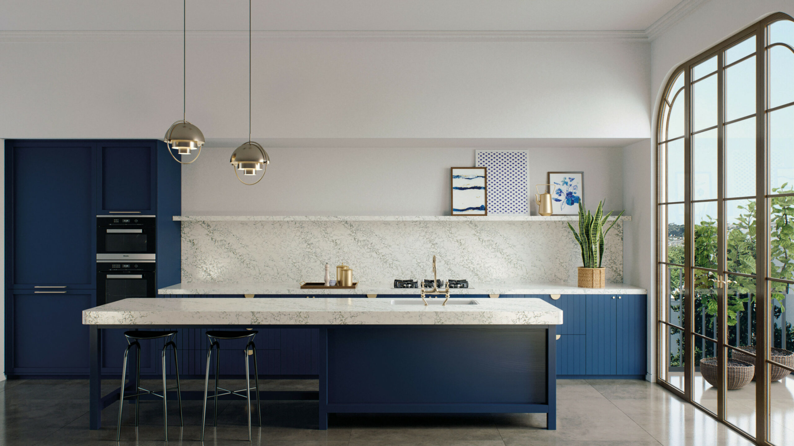 Creating A Beautiful Nautical Kitchen  Caesarstone