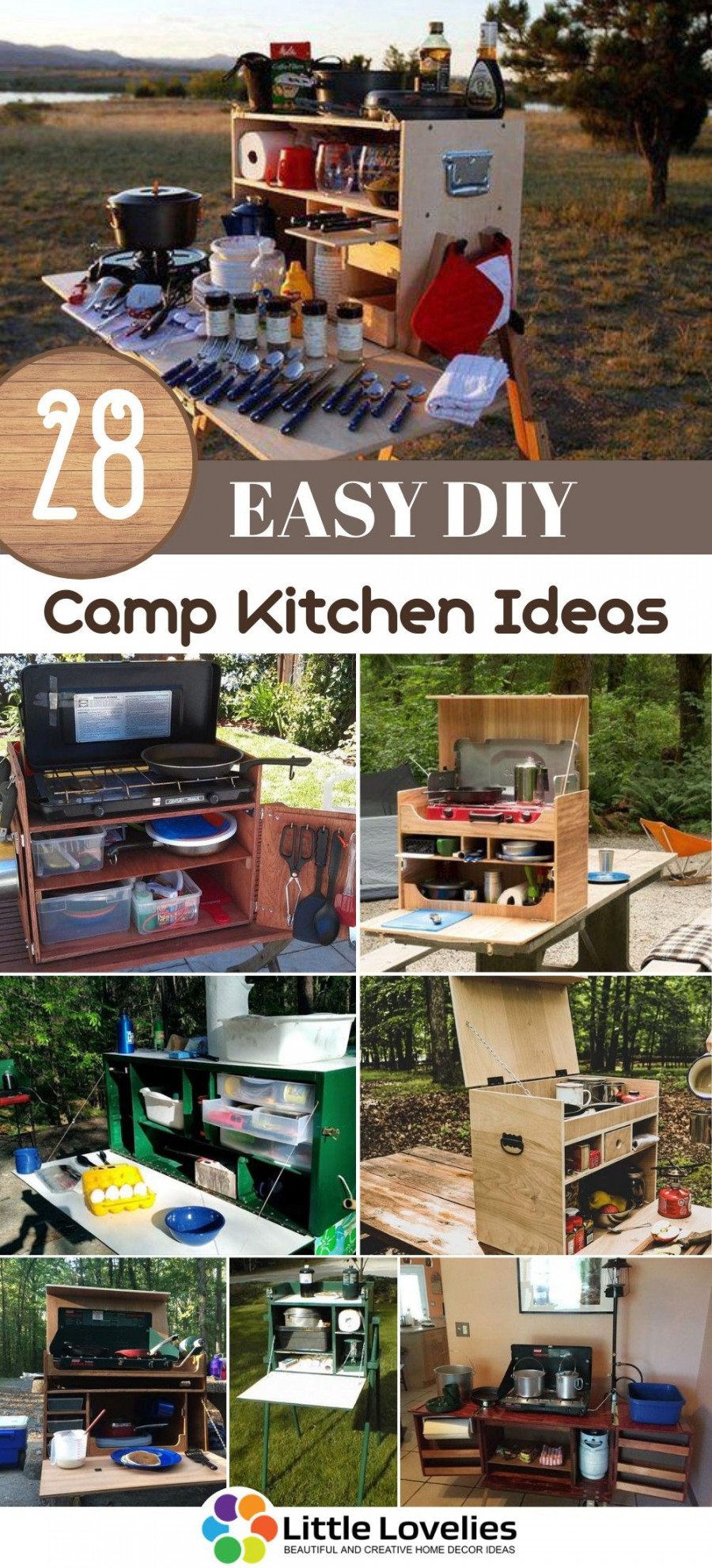 DIY Camp Kitchen Ideas For The Best Camping Experience  Camp