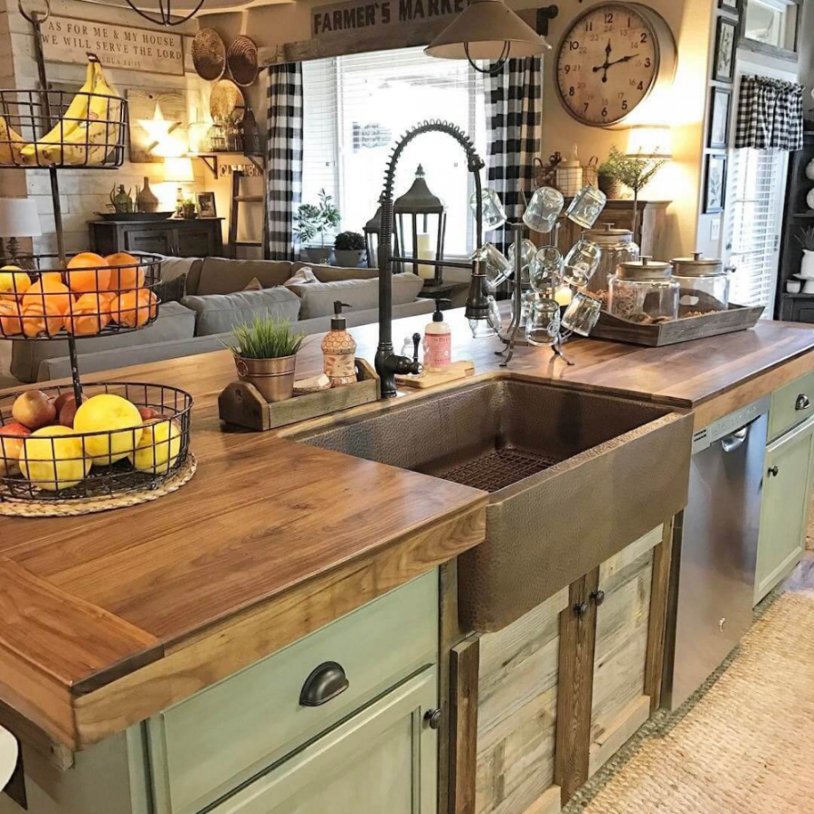 Farmhouse Kitchen Sink Ideas that will Make Your Space Charming