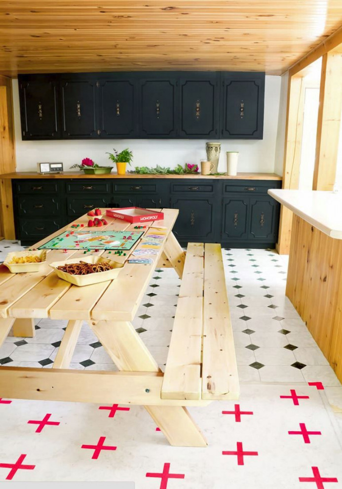 Indoor Picnic Table Ideas For A Relaxed Feel  Picnic style