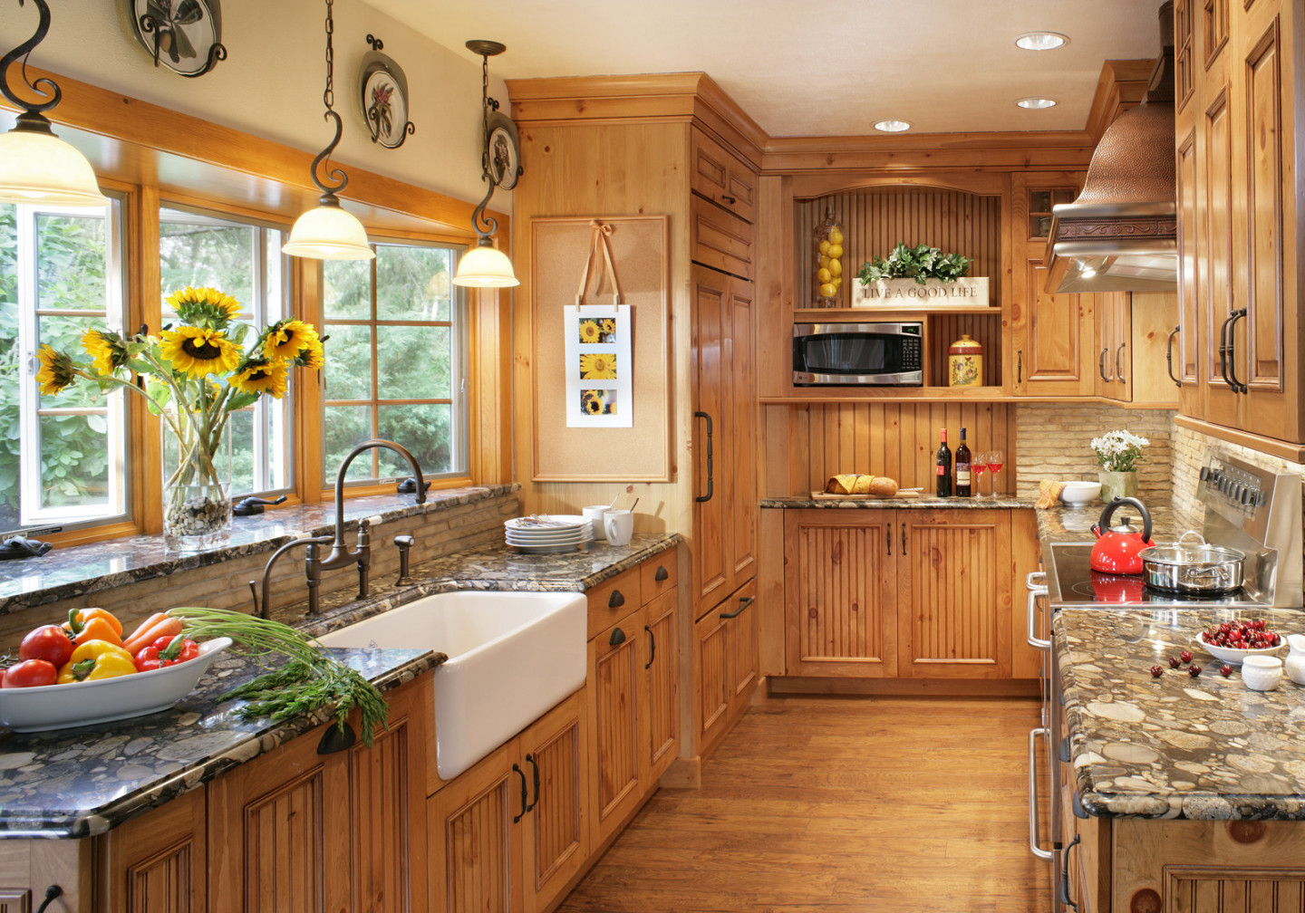 Knotty Pine Kitchen Cabinet Ideas - Photos & Ideas  Houzz