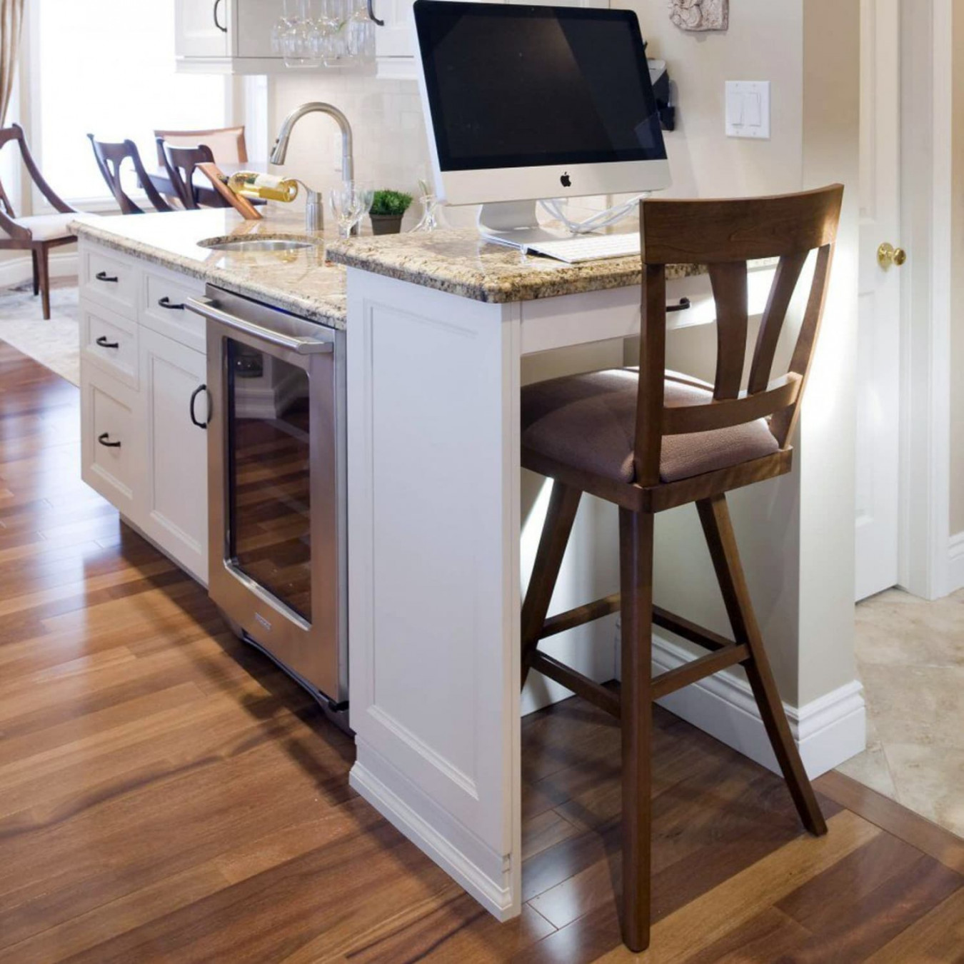 Ways to Work a Desk into the Kitchen  The Kitchn