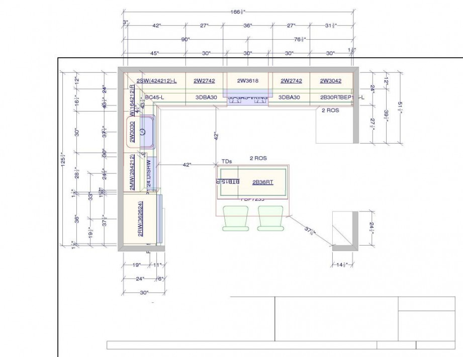 x  kitchen design  If I use a " hood, then I could make