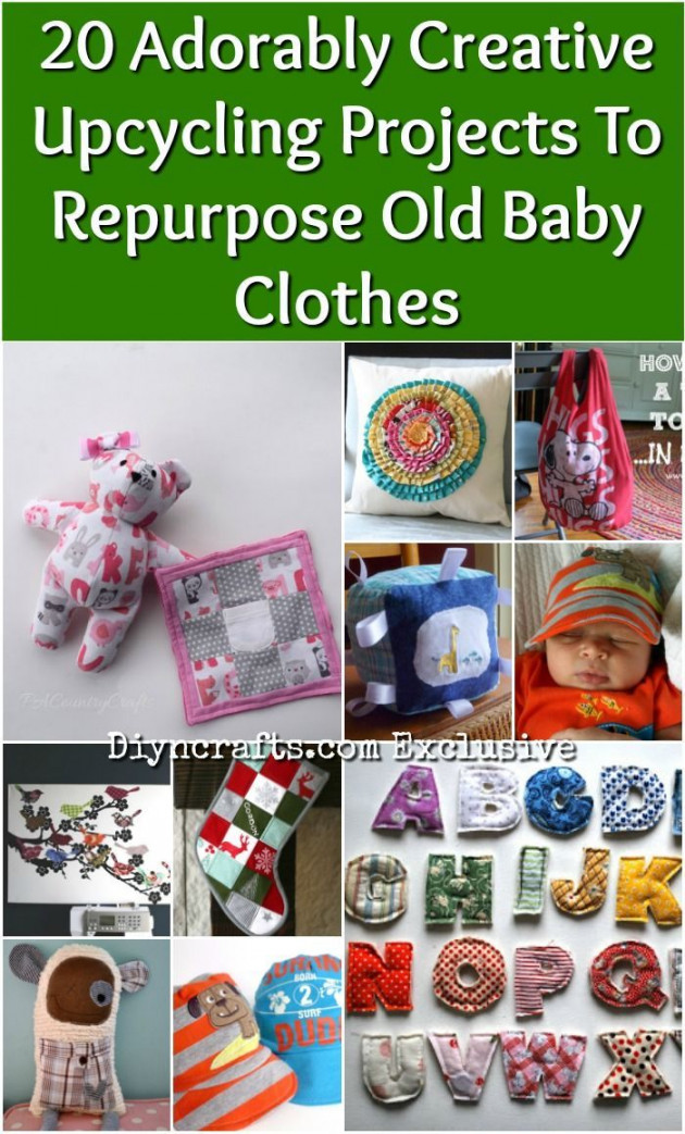 Adorably Creative Upcycling Projects To Repurpose Old Baby