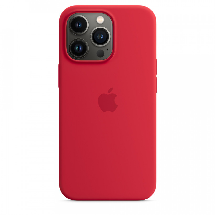 Apple iPhone  Pro Silikon Case mit MagSafe - (PRODUCT)RED