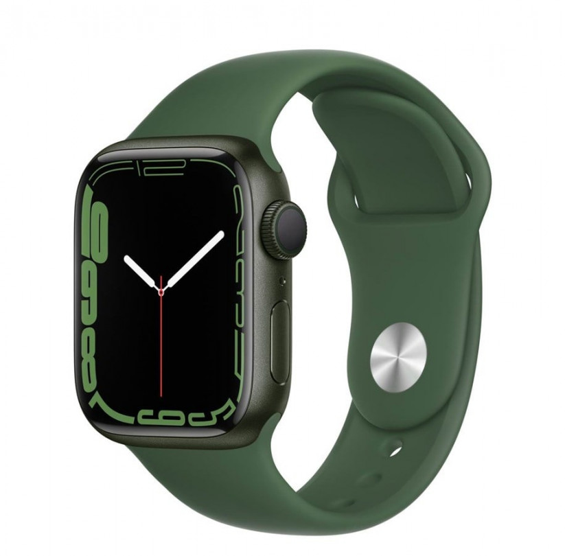 Apple Watch Series  GPS + Cellular mm Green Aluminium Case with Clover  Sport Band