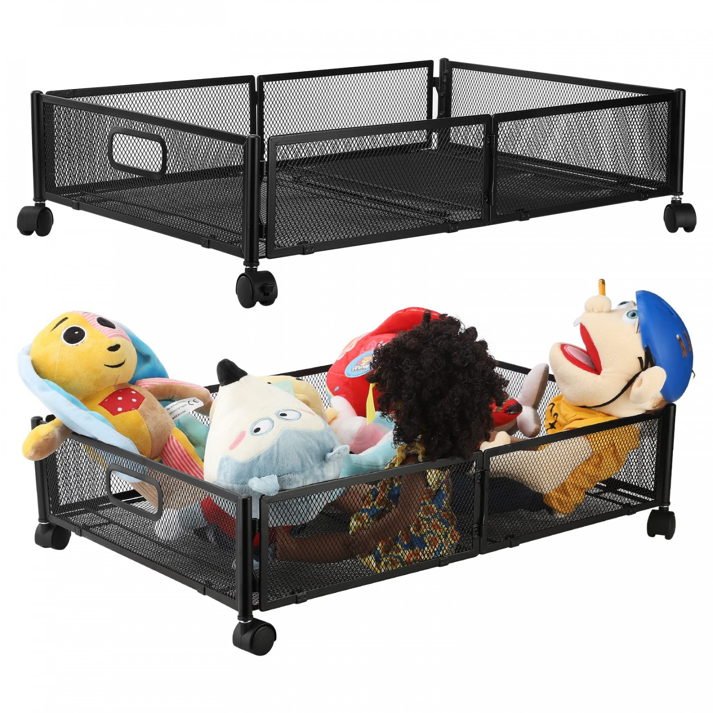 BestAlice Underbed Storage, Underbed Storage Container with Wheels