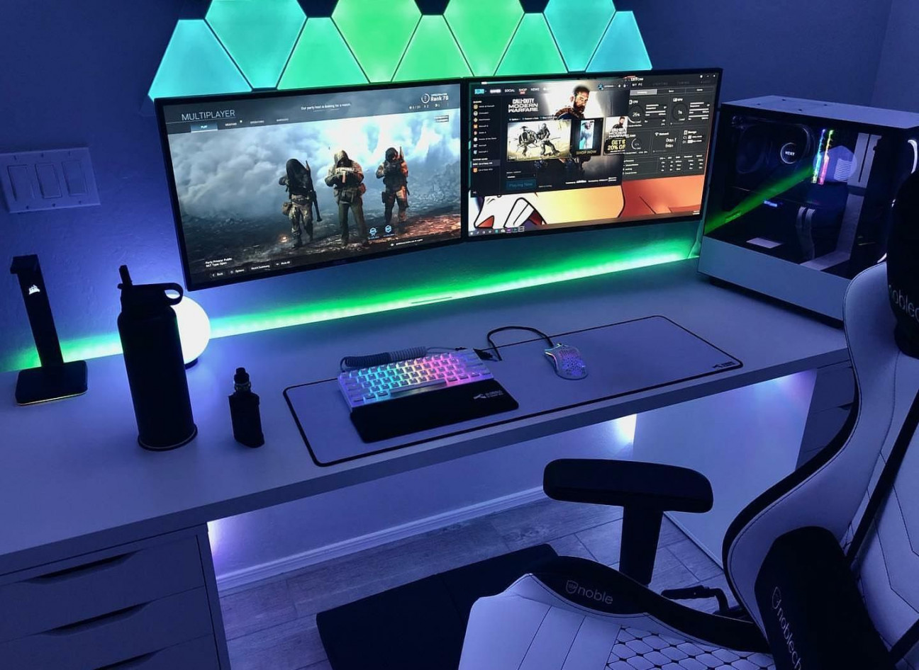 Call of duty warzone theme y or nay  Computer gaming room, Gaming