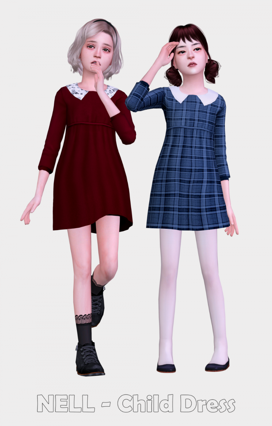 Child Dress  Sims  children, Sims  dresses, Kids dress