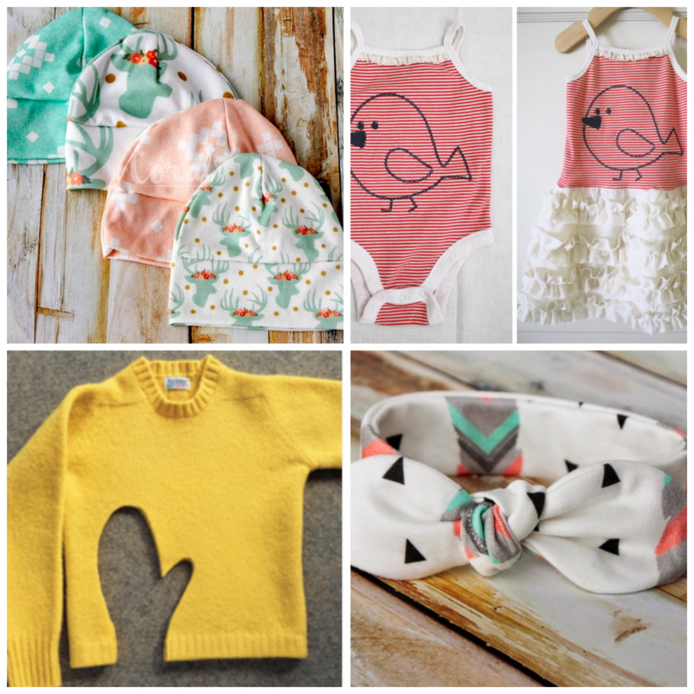 Clever & Creative Ways to Upcycle Baby Clothes  Upcycled baby