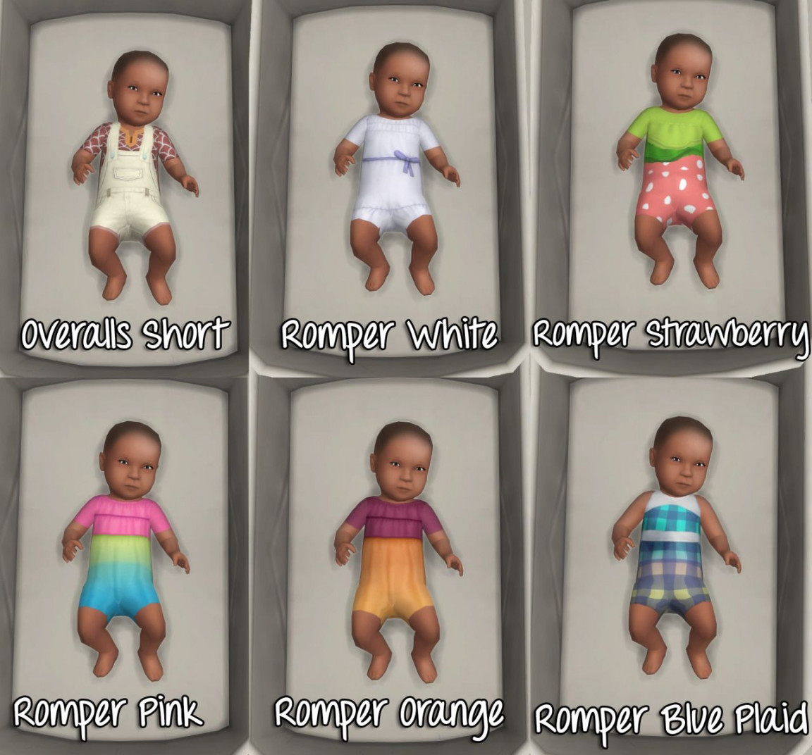 Default Baby Skins & Outfits  Sims baby, Sims, Sims