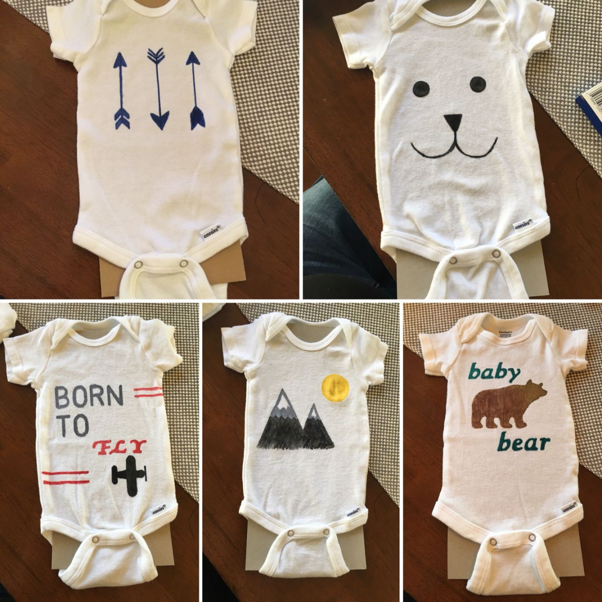 DIY Fabric marker onesies  Baby geschenkideen, Babyparty, Baby