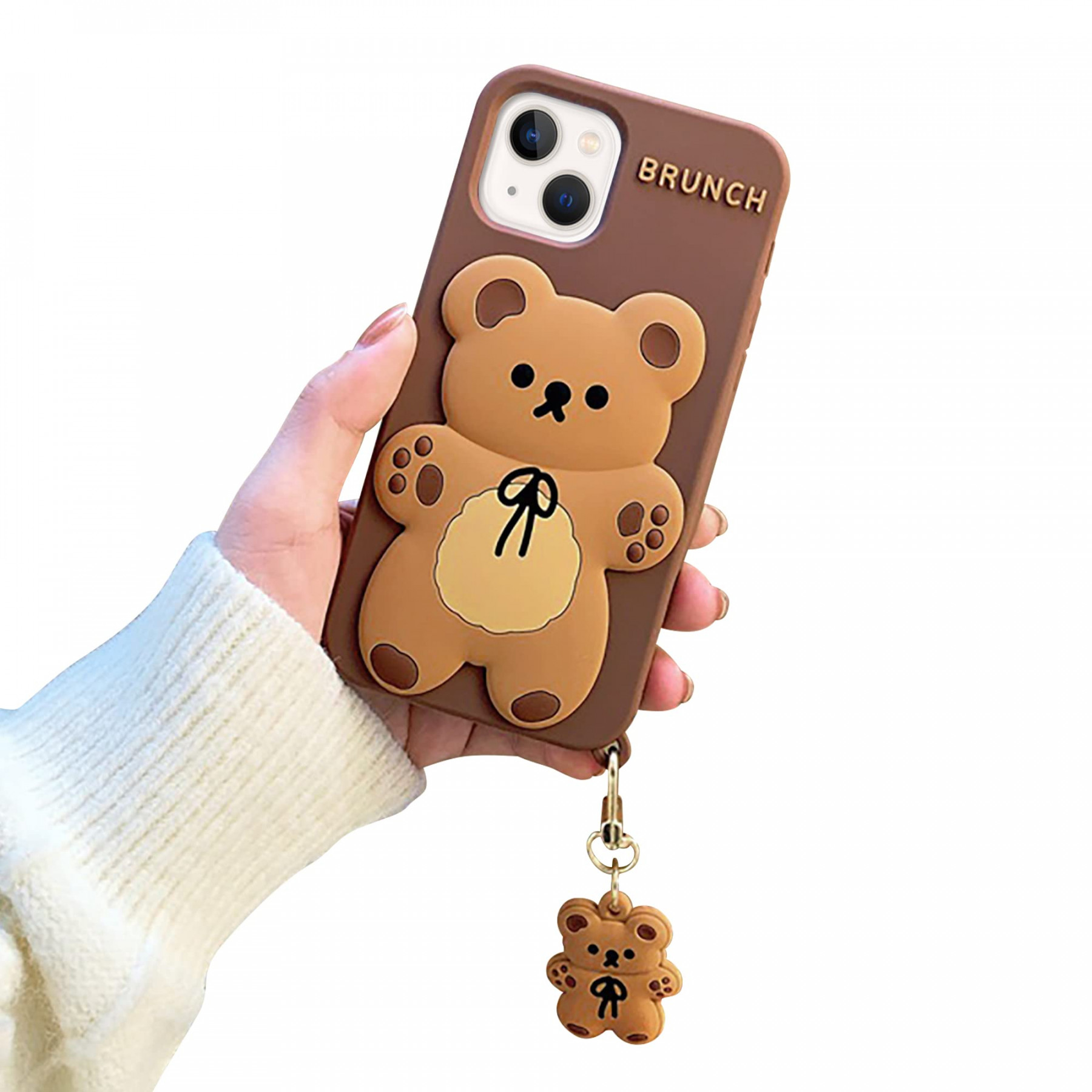 DOGODON Creative D Case with for iPhone 1, Soft Silicone Animal