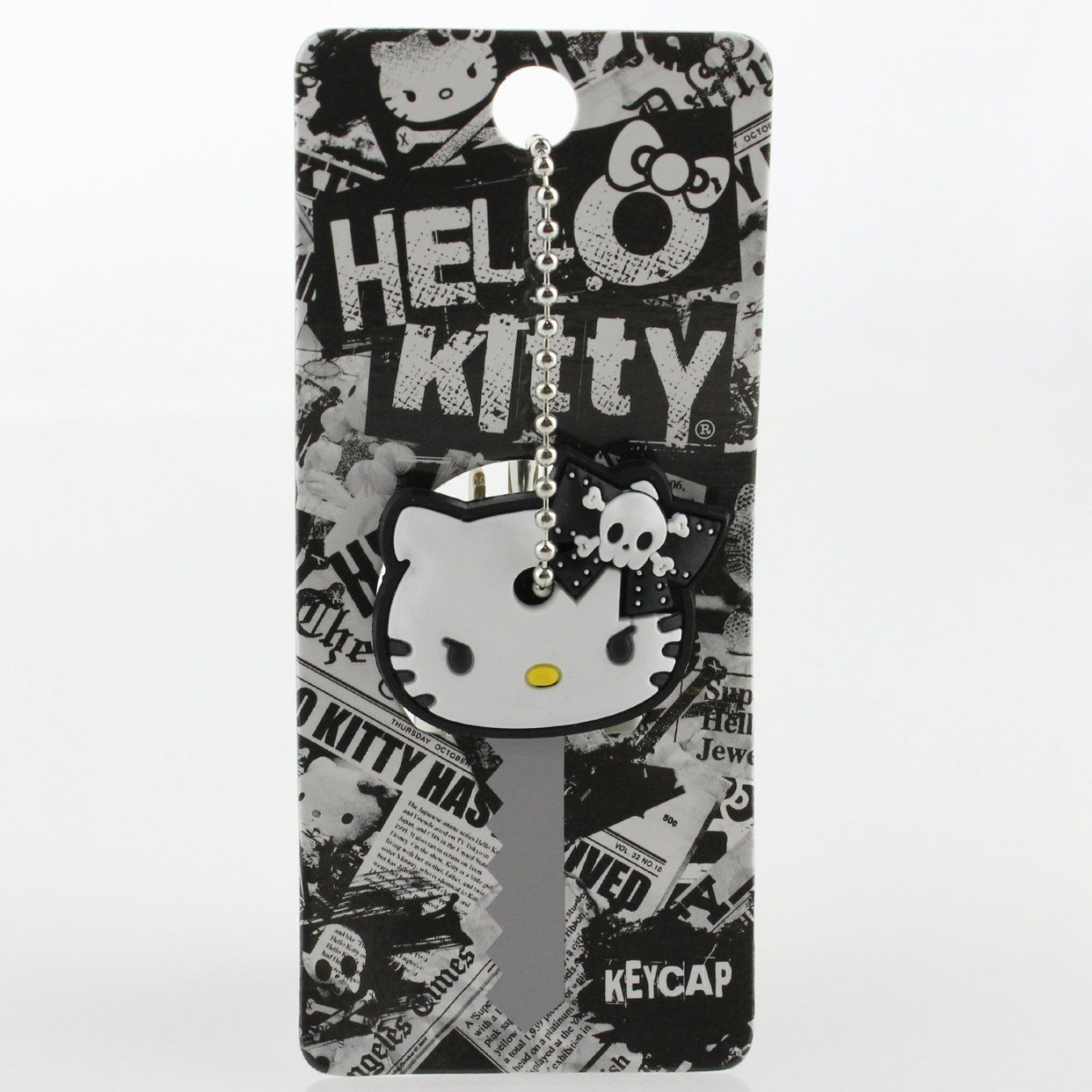 Emo Punk Rocker Hello Kitty Sanrio Key Cap  Hello kitty, Kitty