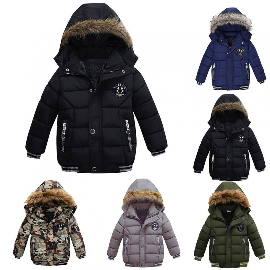 Fashion Coat Children Winter Jacket Coat Boy Jacket Warm Hooded Kids  Clothes – zu niedrigen Preisen im Onlineshop Joom kaufen