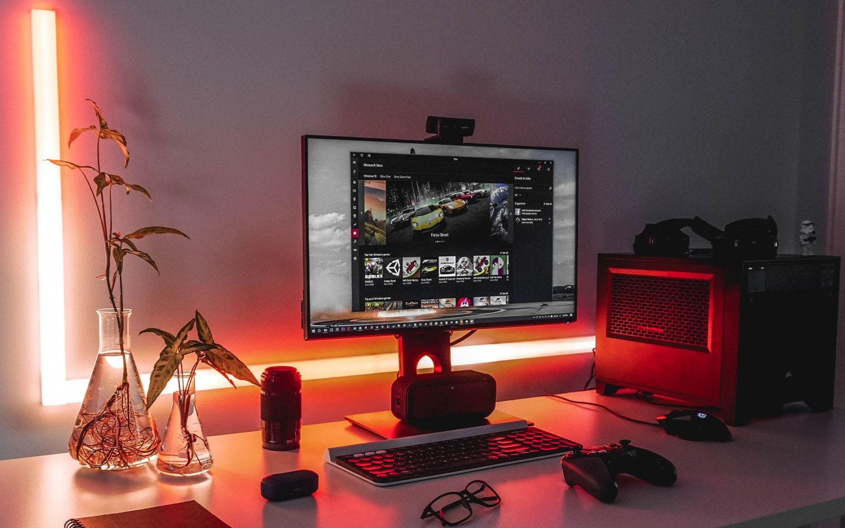 Gaming Zimmer einrichten in  Schritten - Für PC & Konsolen Gamer