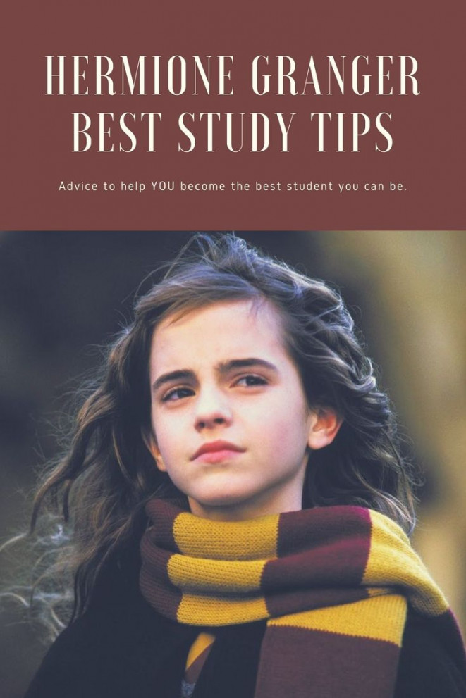 How to study like Hermione Granger ? Her best study tips