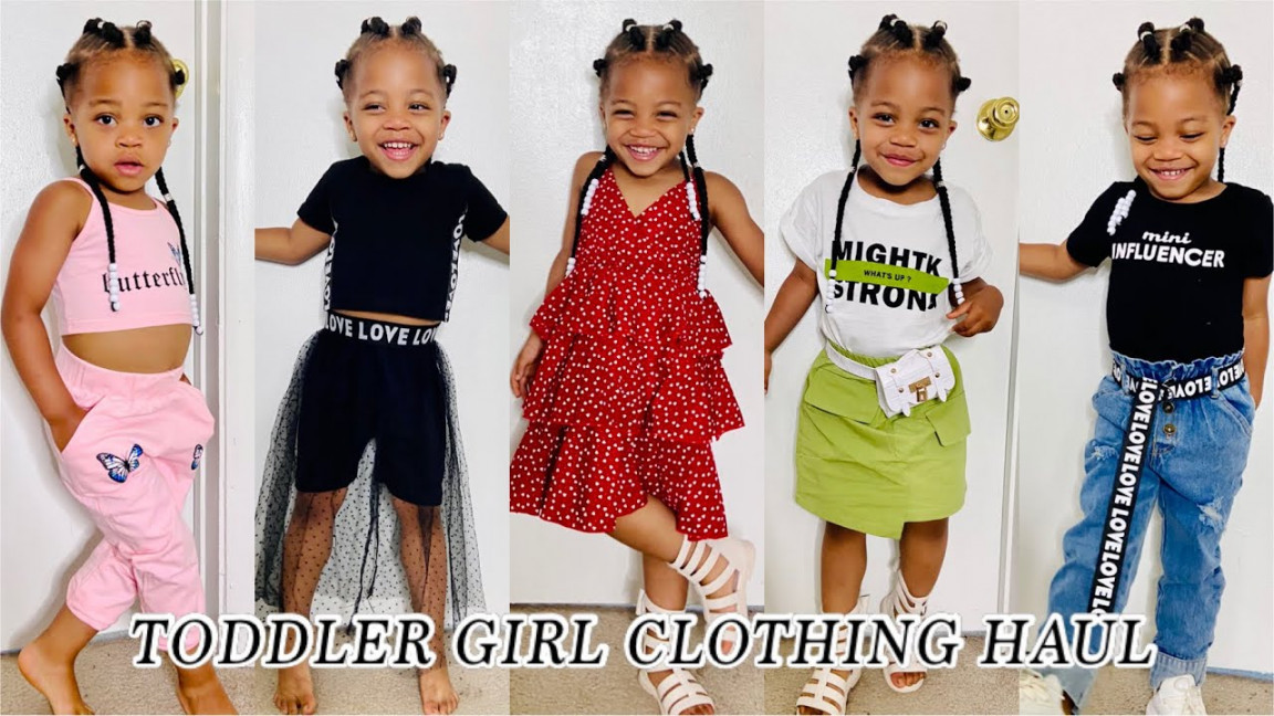 HUGE TODDLER GIRL CLOTHING HAUL  SHEIN FASHIONABLE Clothing For  Toddlers Summer Fashion.