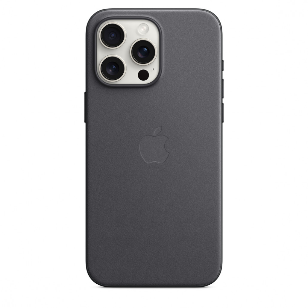 iPhone  Pro Max Feingewebe Case mit MagSafe – Schwarz - Apple (DE)