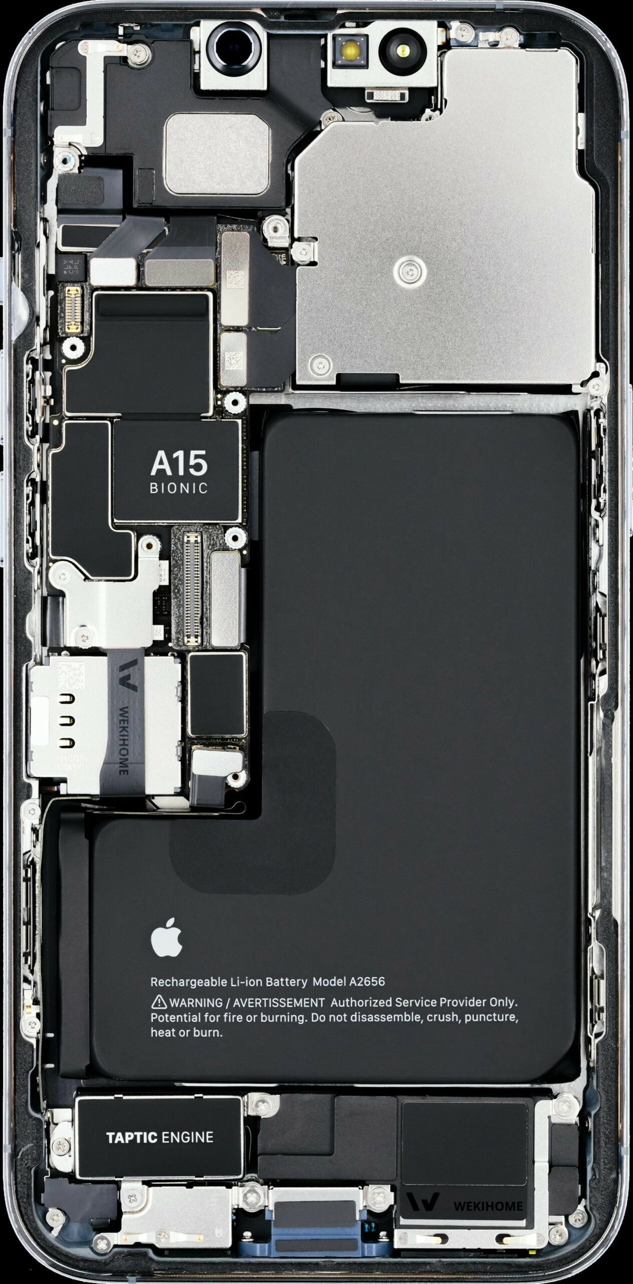 iPhone  Pro Max X-Ray  Internals  Iphone wallpaper inside