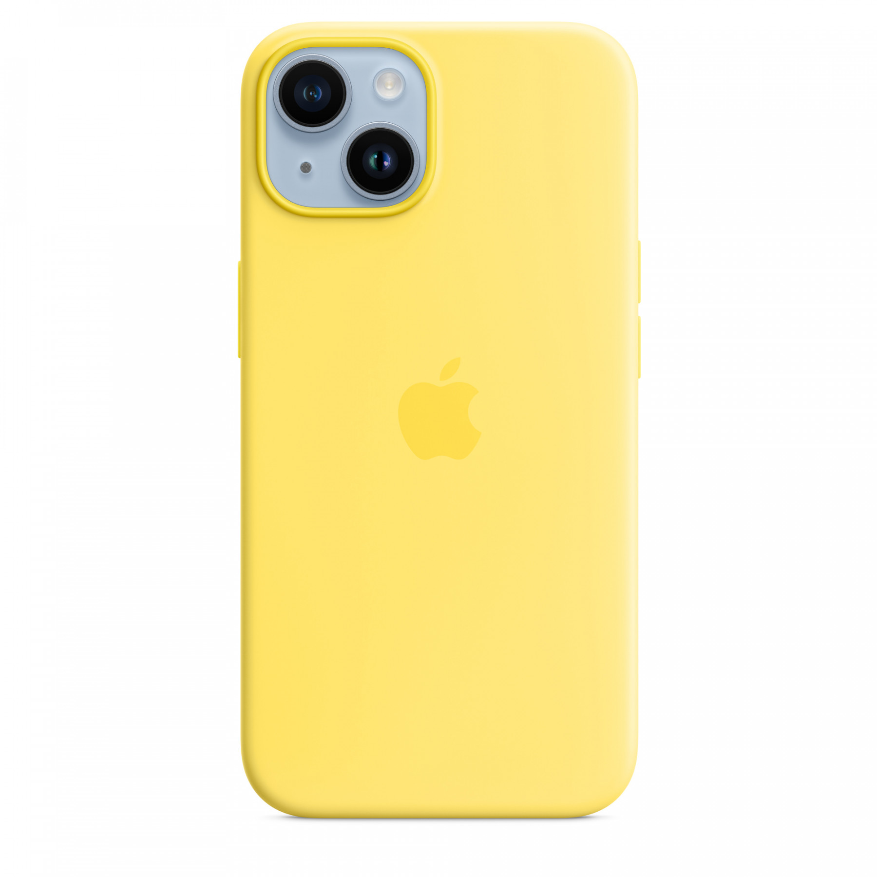 iPhone  Silicone Case with MagSafe - Canary Yellow - Apple