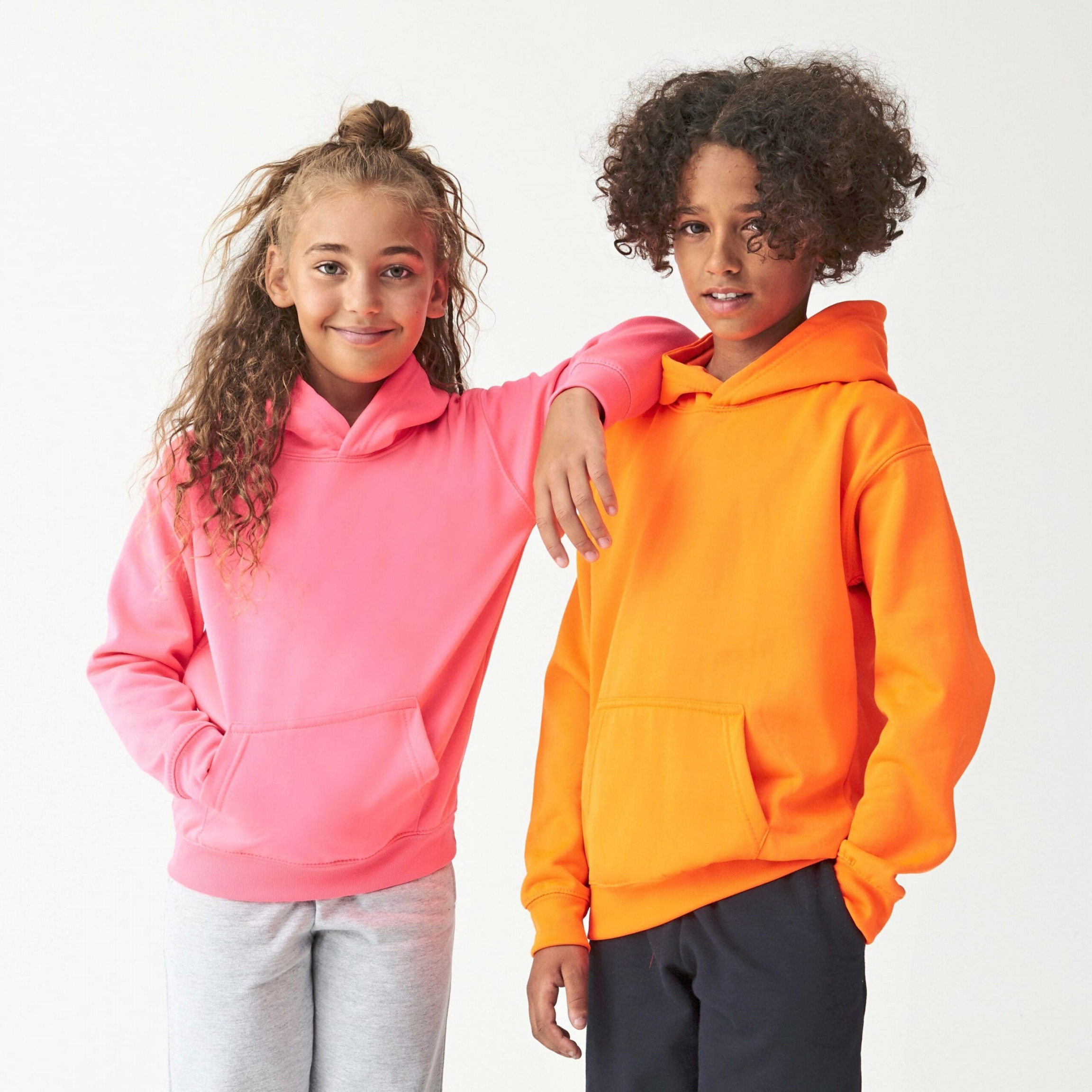 Just Hoods Kids` Electric Hoodie - Shirts-bedrucken