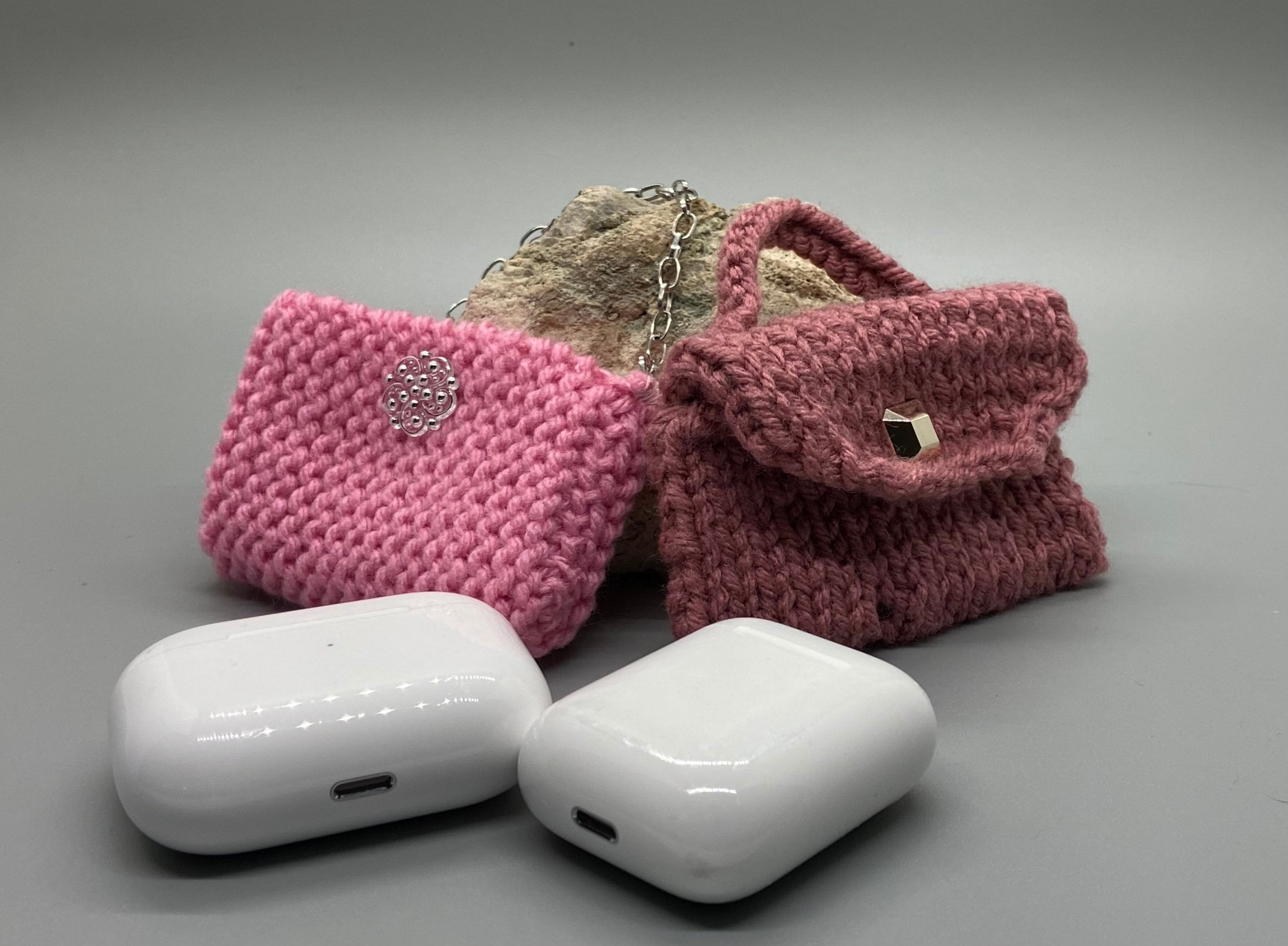 Knit AirPod case - Etsy