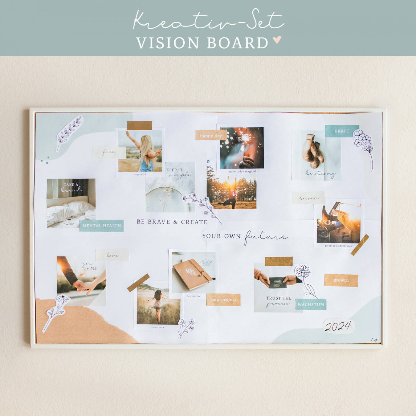 Kreativ-Set  „Vision Board“