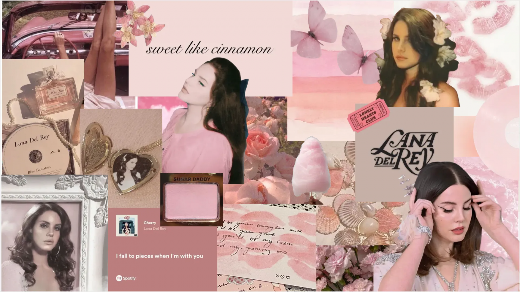 Lana Del Rey Pink Wallpaper in   Pink wallpaper laptop, Cute