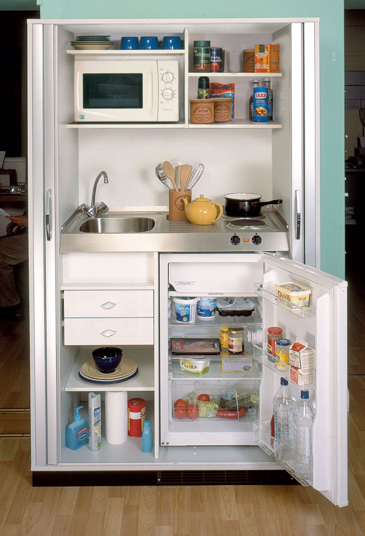 Mini kitchen for the studio apartment  Tiny house kitchen, Tiny