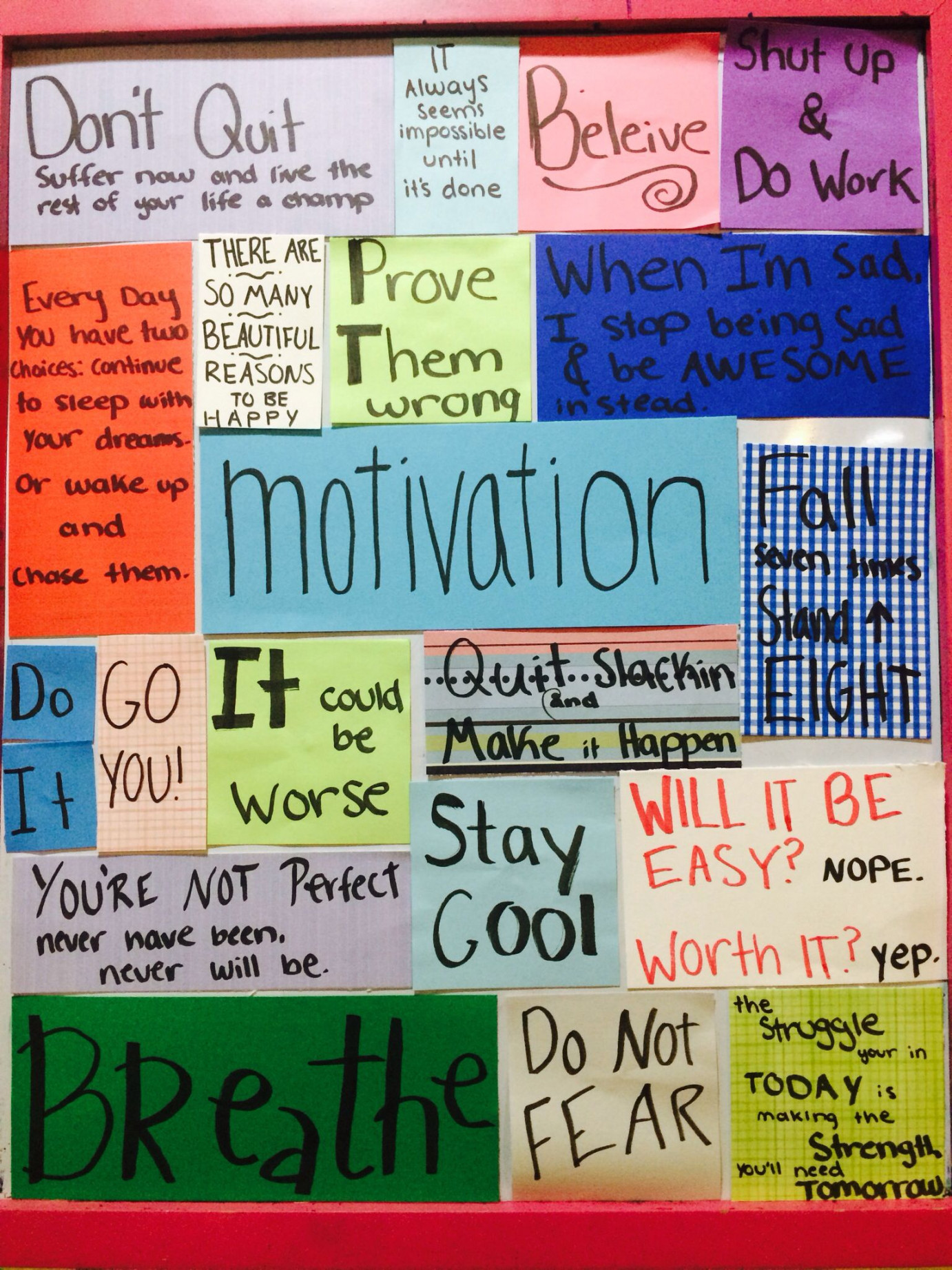 Motivation board  Vision board inspiration, Motivation board