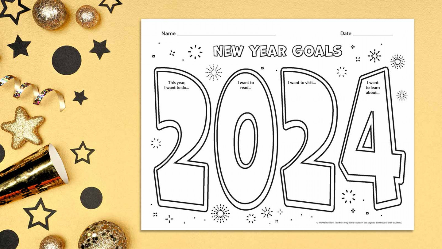 New Year Goals Template: Free Goal Tracker