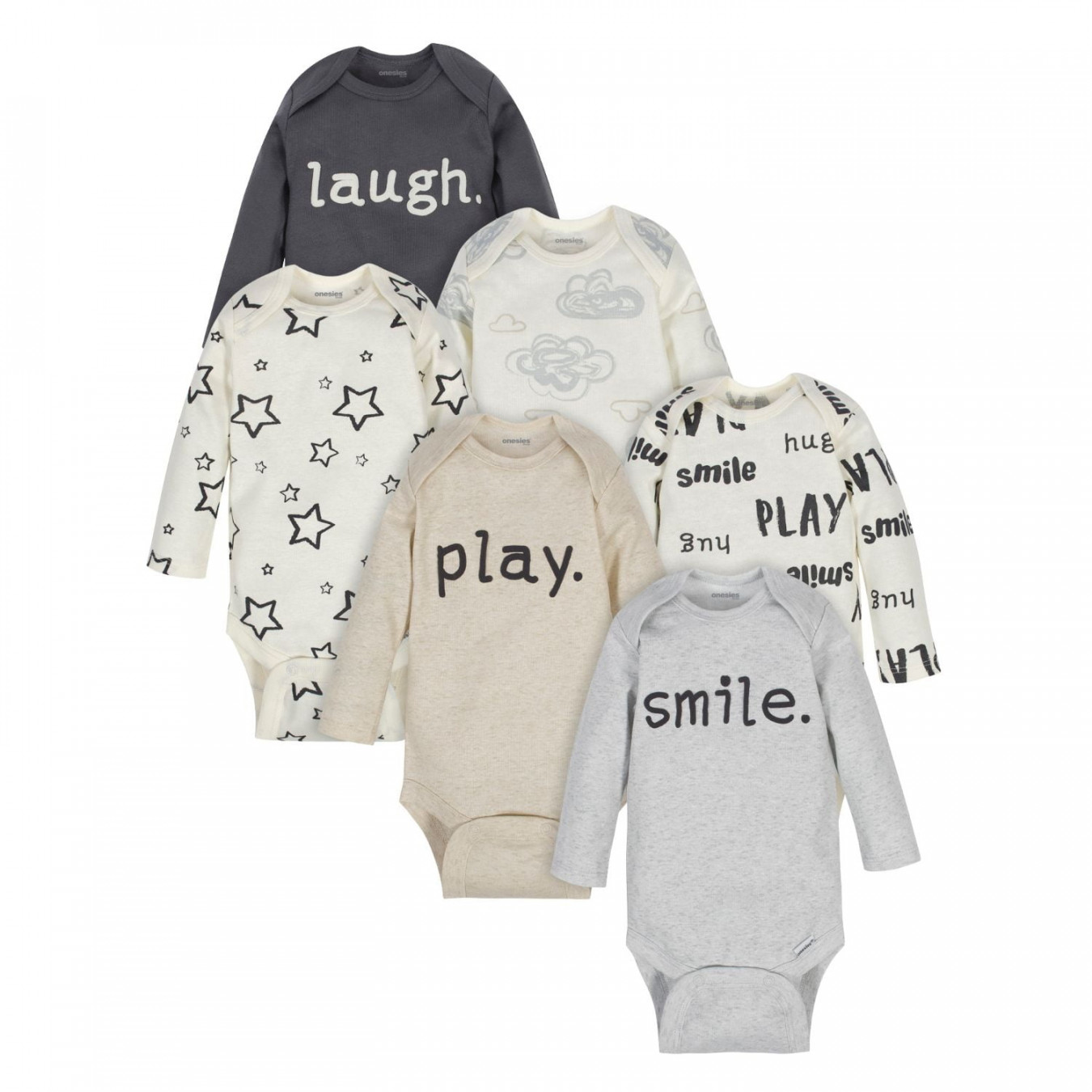 Onesies Brand Baby Boy or Girl Gender Neutral Long Sleeve