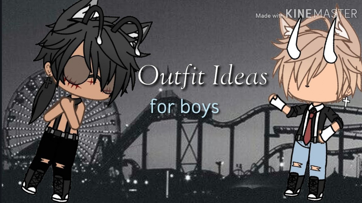 Outfit ideas For boysGacha life