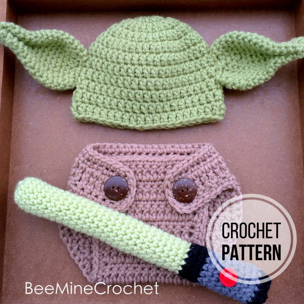 PATTERN/ Yoda Inspired Newborn Outfit/ Crochet / English US Terms Only -  Etsy