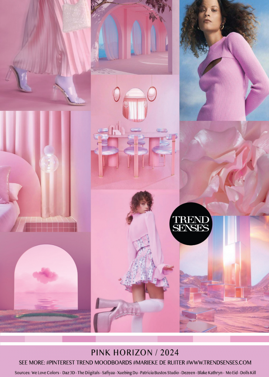 PINK HORIZON //  – Trendsenses - Moodboard - Trend - Mood