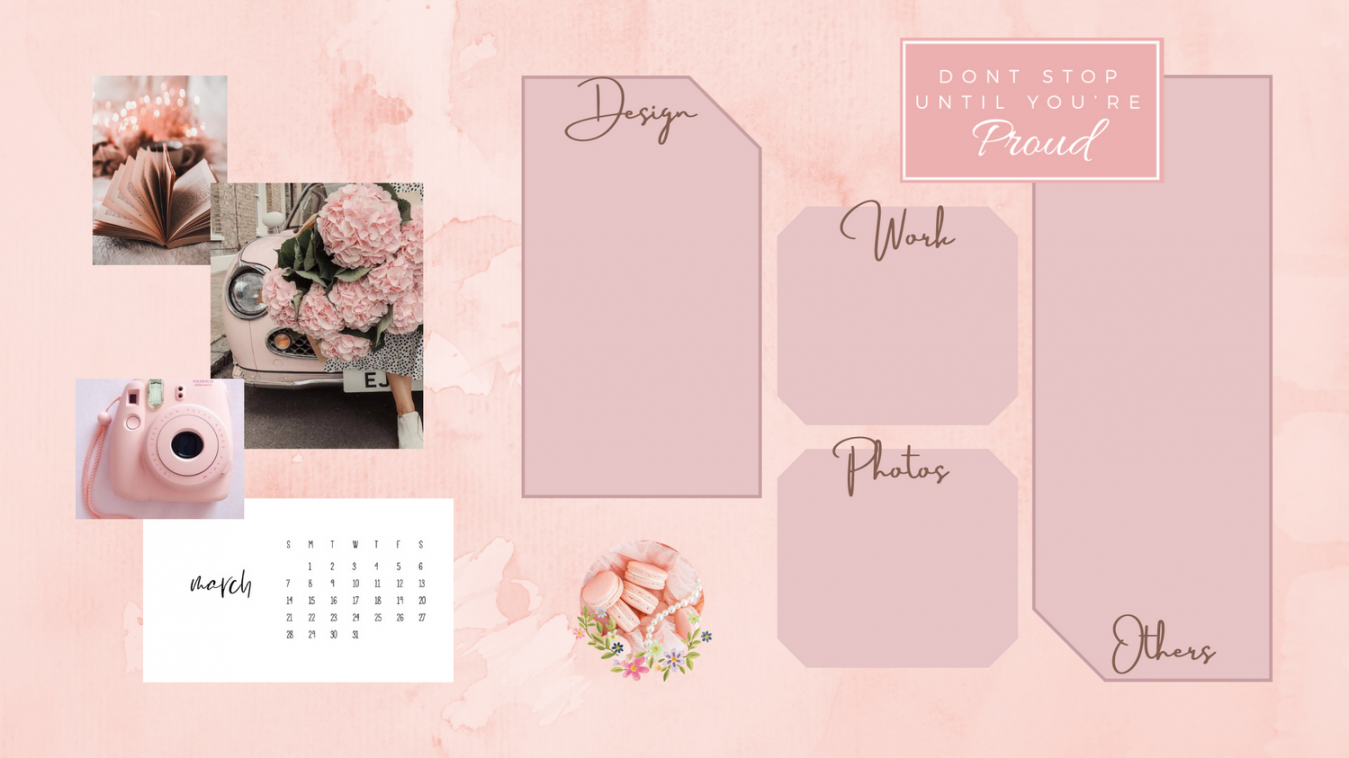 Pink Wallpaper Organizer  Pink wallpaper desktop, Pink wallpaper