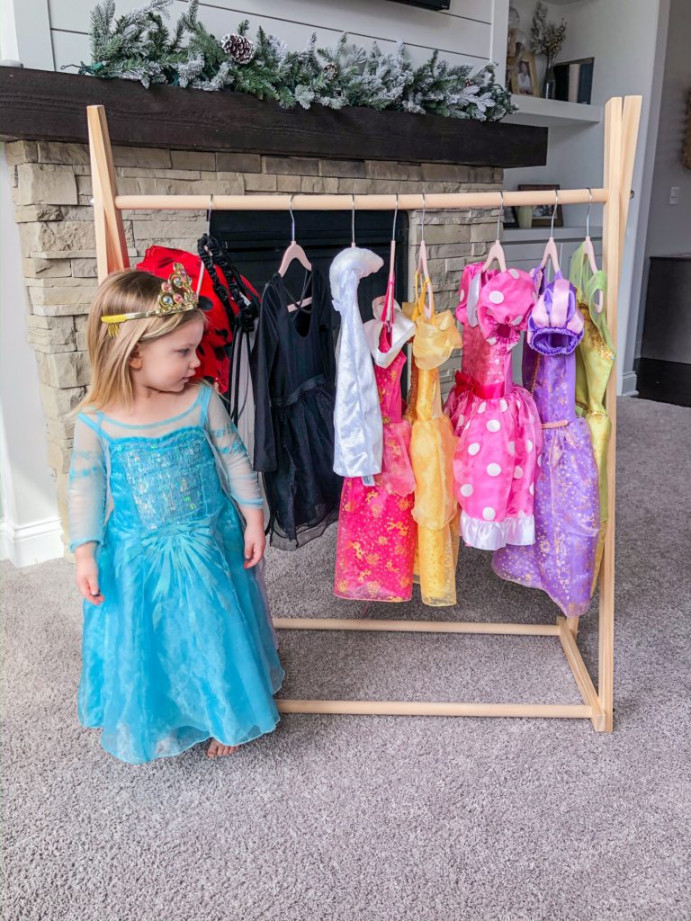 Pretty, Pretty Princess: Toddler Dress-Up Play + Display